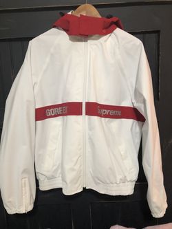 Supreme GORETEX Court Jacket White