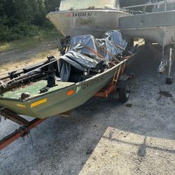 FISHING BOAT W/ TRAILER FOR SELL 