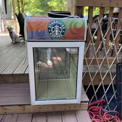 Rare Collectible Starbucks Cold Masters CT-200 Commercial Refrigerator 