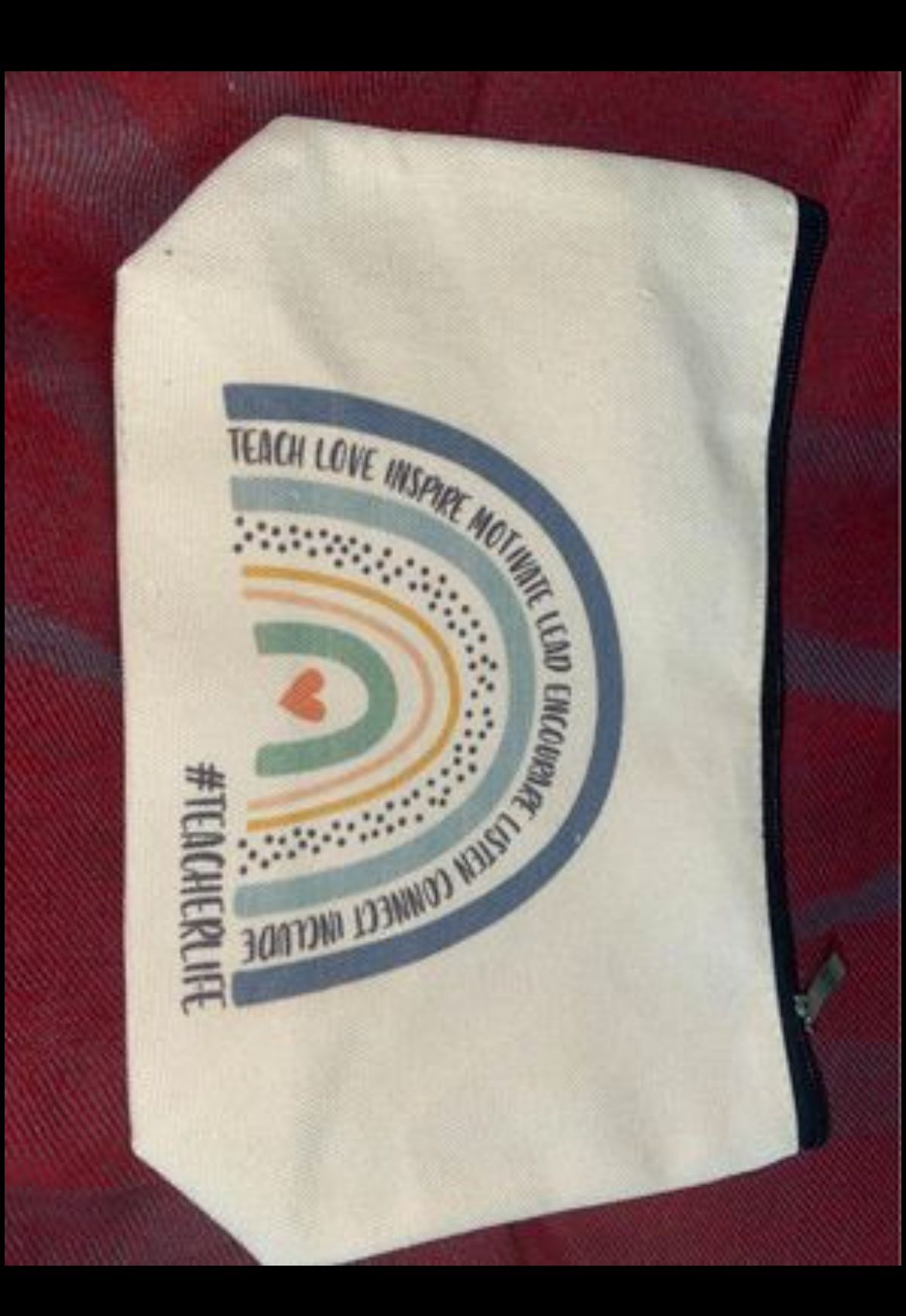 Brand New Teacher Glam Bag- Bag Only Makeup Storage Bag Organizer B