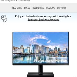 22" T45F Borderless IPS Panel Adjustable Professional Monitor

