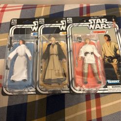 Star wars 40th anniversary Kenner Figures.