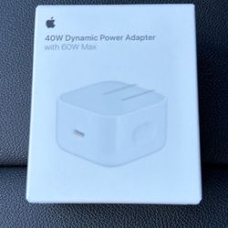 Apple 40W Dynamic Power Adapter with 60W max