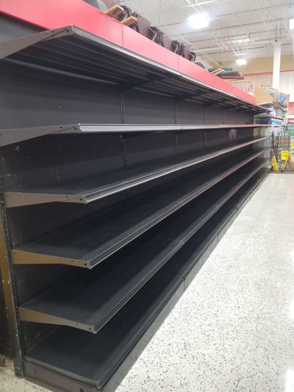 All Black Gondola Display Shelving for Sale in Miami, FL OfferUp