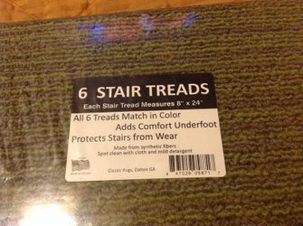 6 Stair treads