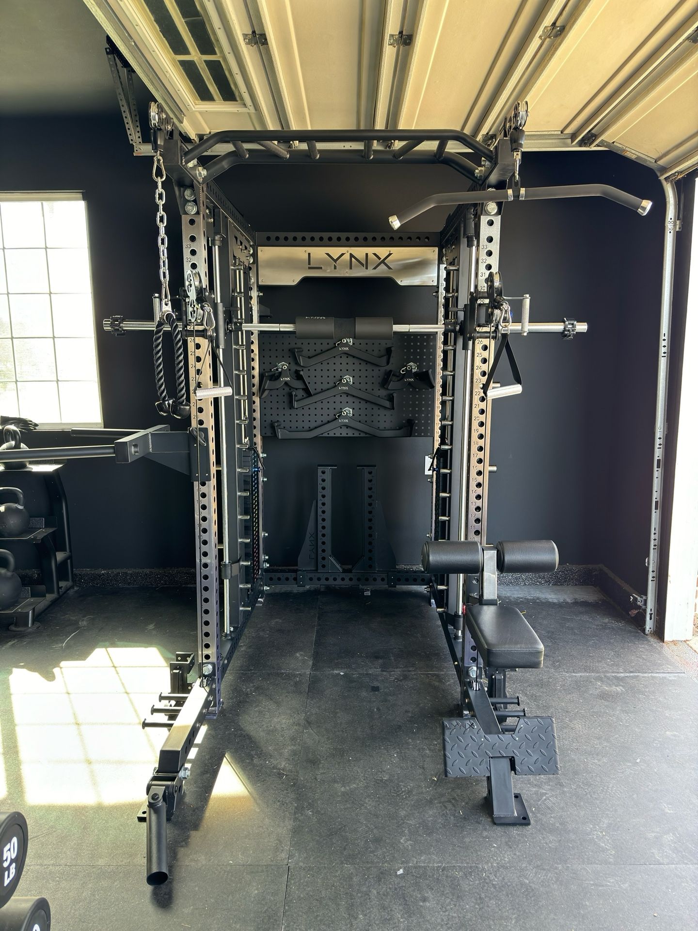Fully Loaded All In One Home / Commercial Gym🔹Dual Cable Machine🔹Smith Machine🔹Squat Bench Press Rack