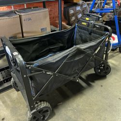 MAC Folding Wagon with Brakes 