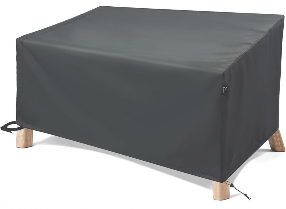 Patio Furniture Covers 2-Seater Outdoor Waterproof Heavy Duty Covers for Outdoor Furniture Sofa/Loveseat/Couch-Grey 76"Wx32.5"Dx33"H