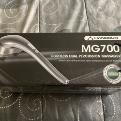 Cordless Dual Percussion Massager Hangsun