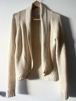 Cream Victoria's Secret 100% cashmere cardigan Xs