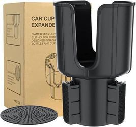 new Car Cup Holder Expander for Car Organizer with Adjustable Base,Compatible with Yeti 20/26/30 oz Hydro Flasks Large 32/40oz, Fits Most Cup Holder,
