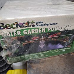 Complete pond for fish