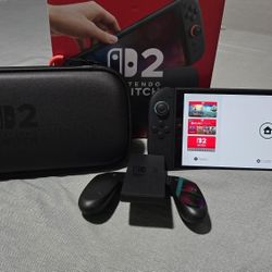Switch 2 With Case