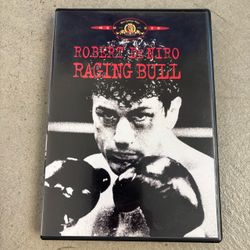 Raging Bull DVD MGM Vintage Single Sided Disc Widescreen Fullscreen Booklet
