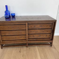 Crate and Barrel Clapboard Media Storage / Dining Sideboard