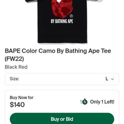 BAPE Color Camo By Bathing Ape Tee