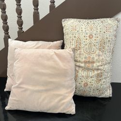 Decor Pillow Set All 3 For $10