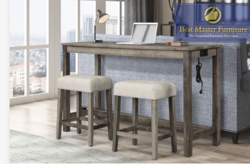 Best Masters Antique Natural Oak Pub Stools