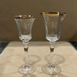 Crystal Wine And Water Goblets/glasses