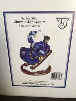 JIMMIE JOHNSON SANTA SLED - NEW