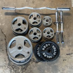 Gym - Olympic Plate Weight Set