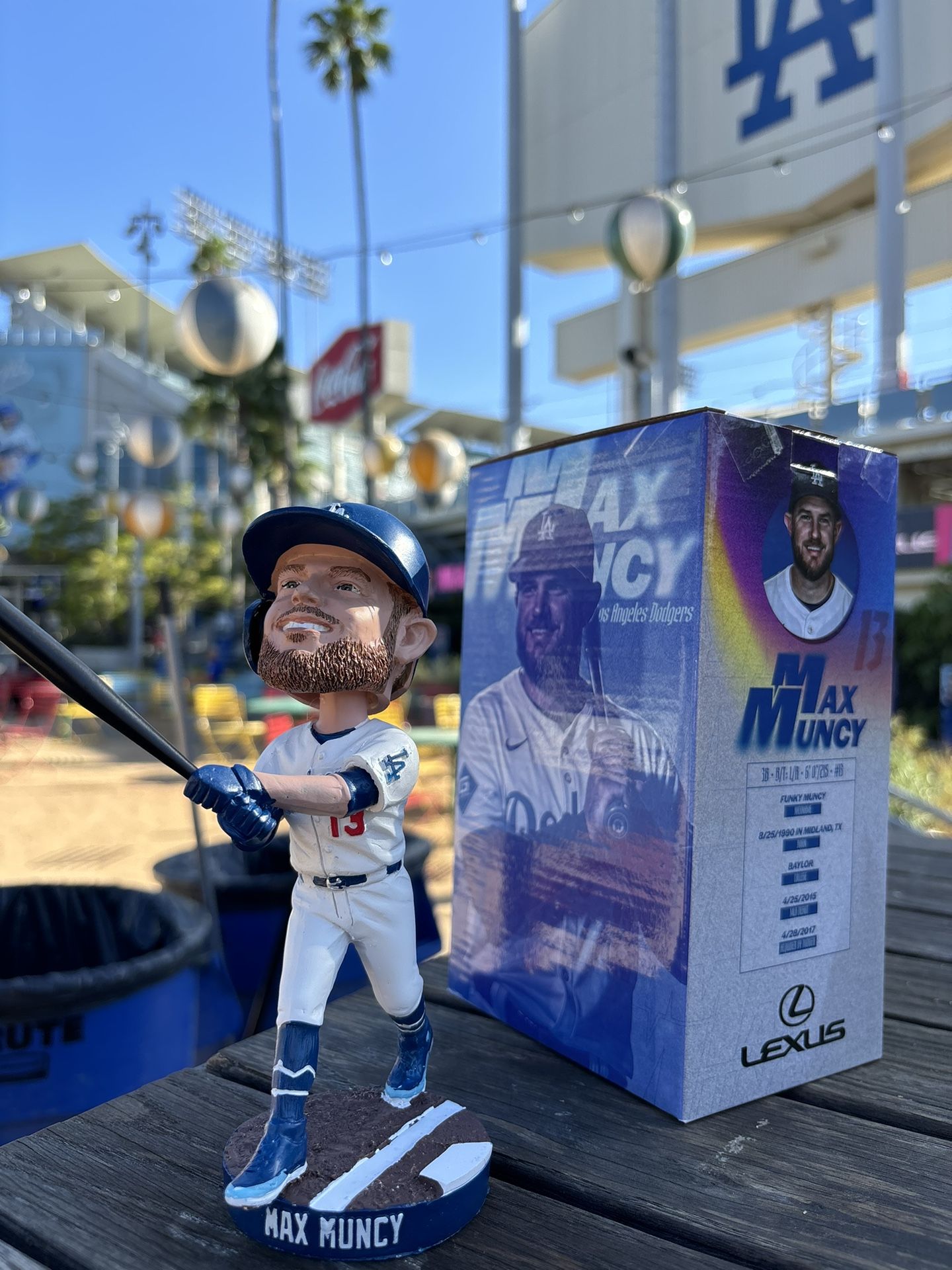 2024 Dodgers Max Muncy Bobblehead