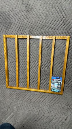 Custom Wooden Hotwheels Hanging Racks