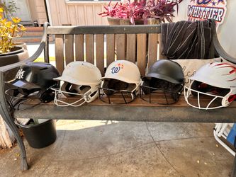 Used Softball Helmets
