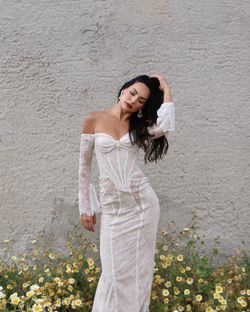 Luminavenus feathers of lumen dress