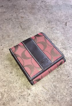 Old coach wallet