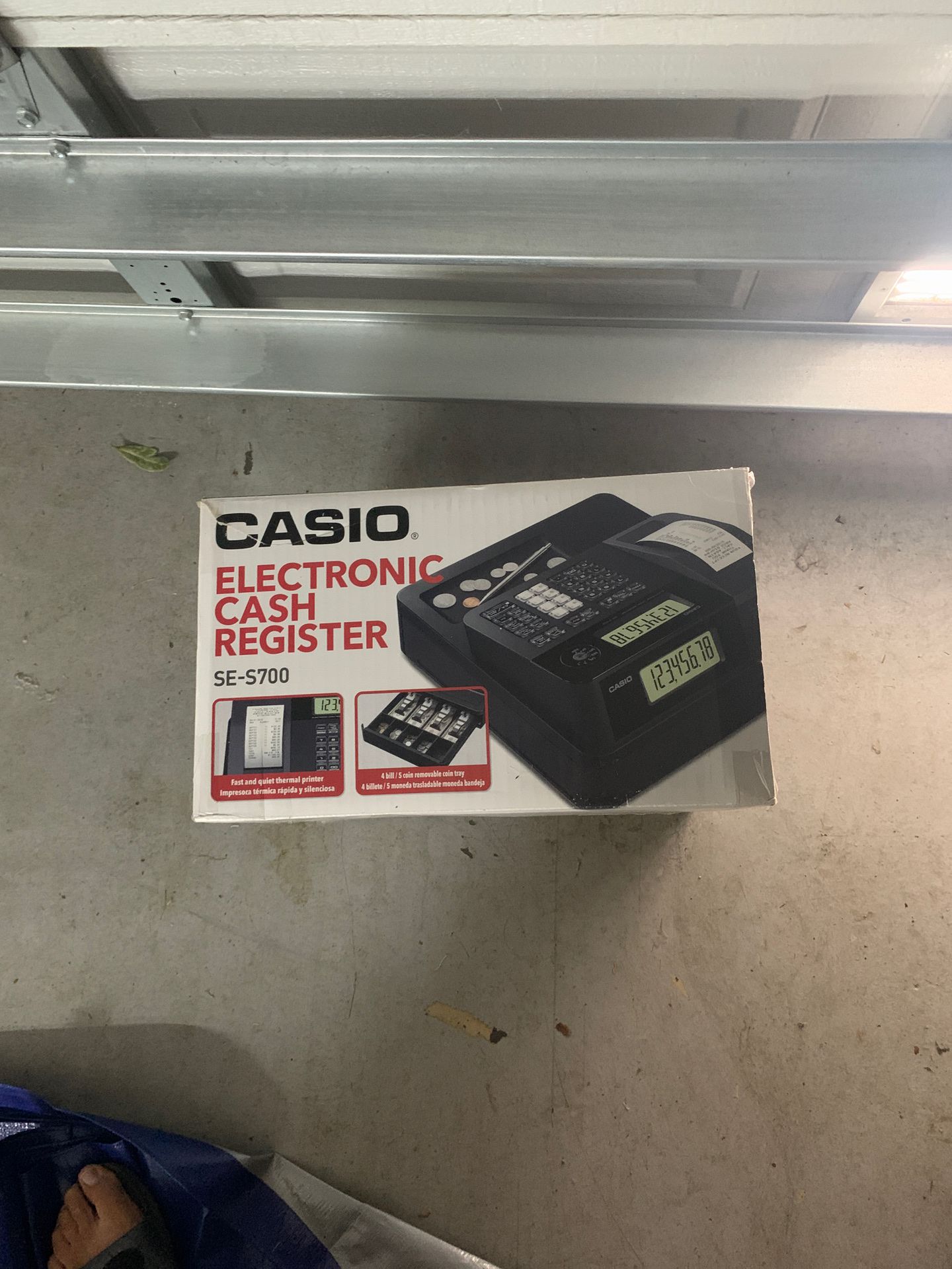 Casio electronic cash register