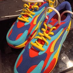 NEW  PUMA RS-X3 PLASTIC PACK LIMOGES HIGH RISK RED SIZE 11