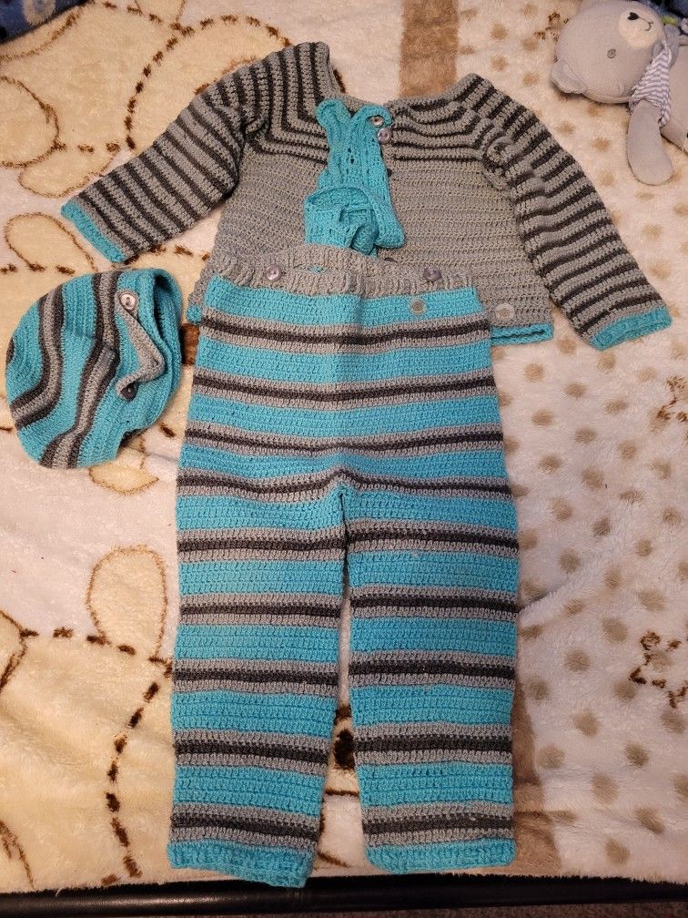 Baby Silk Suit / Traje Para Bebés De Seda.