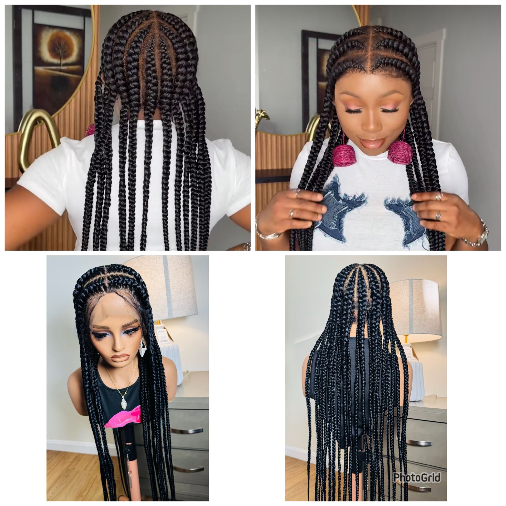 360 Braided Cornrow