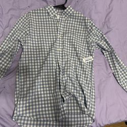 NWT Old Navy Gingham Button-Down