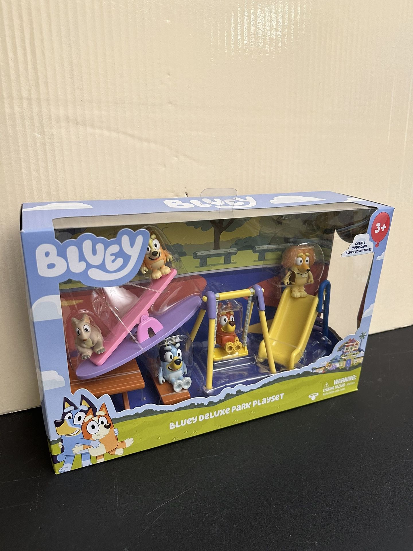 Bluey Deluxe Playground Playset New