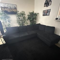 Black Sectional Couch