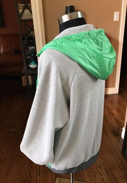 Ben Sherman hooded zip front jacket.