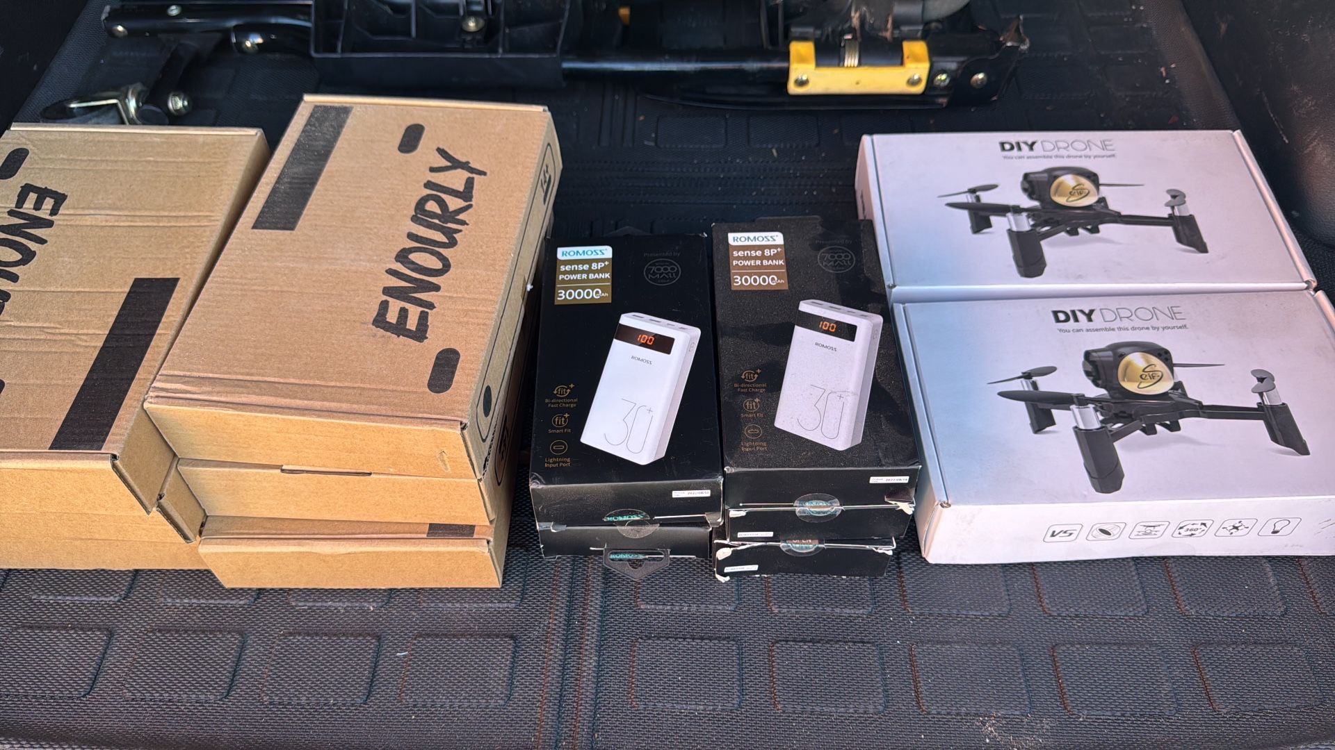 Nerf Gun , Power Bank , Drone