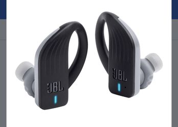 JBL Endurance Peak Waterproof Sport in-Ear Headphones with Built-in Remote and Microphone (Black- Brand new in box)