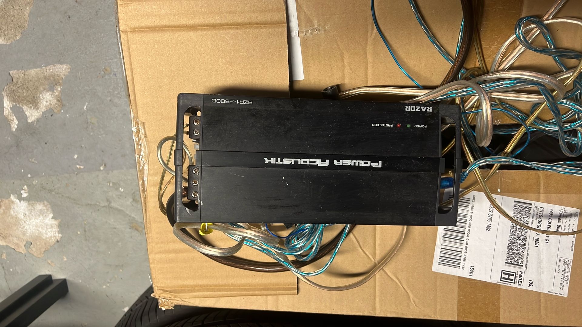 Amplifier power Acoustic 