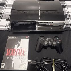 Sony PlayStation 3 PS3 CECHA01 60GB Console PS2 Backward Compatible Sony PlayStation 3 PS3 CECHA00 60GB Console PS2 Backward Compatible Tested Used!