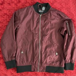 Pre-loved Boy's M Burgundy Jacket