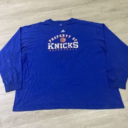 Adidas New York Knicks Long sleeve Shirt 