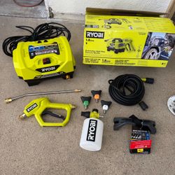 RYOBI 1200 PSI 1.8 GPM Cold Water Automotive High Flow Electric Pressure Washer Kit