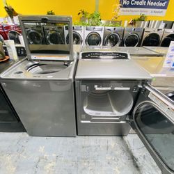 Whirlpool Jumbo Washer And Dryer 11$ Down Payment 