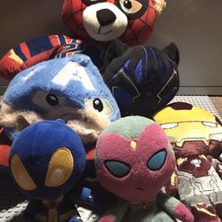 Marvel Superheroes Plushies