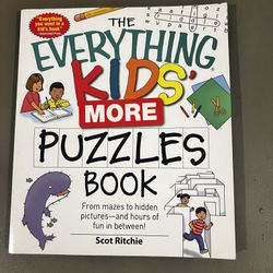 The EVERYTHING Kids' More Puzzles book (Located in Woonsocket, RI)