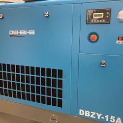 11KW Single phase high pressure 230 PSI, compressor, w. Dryer and 5 filters  