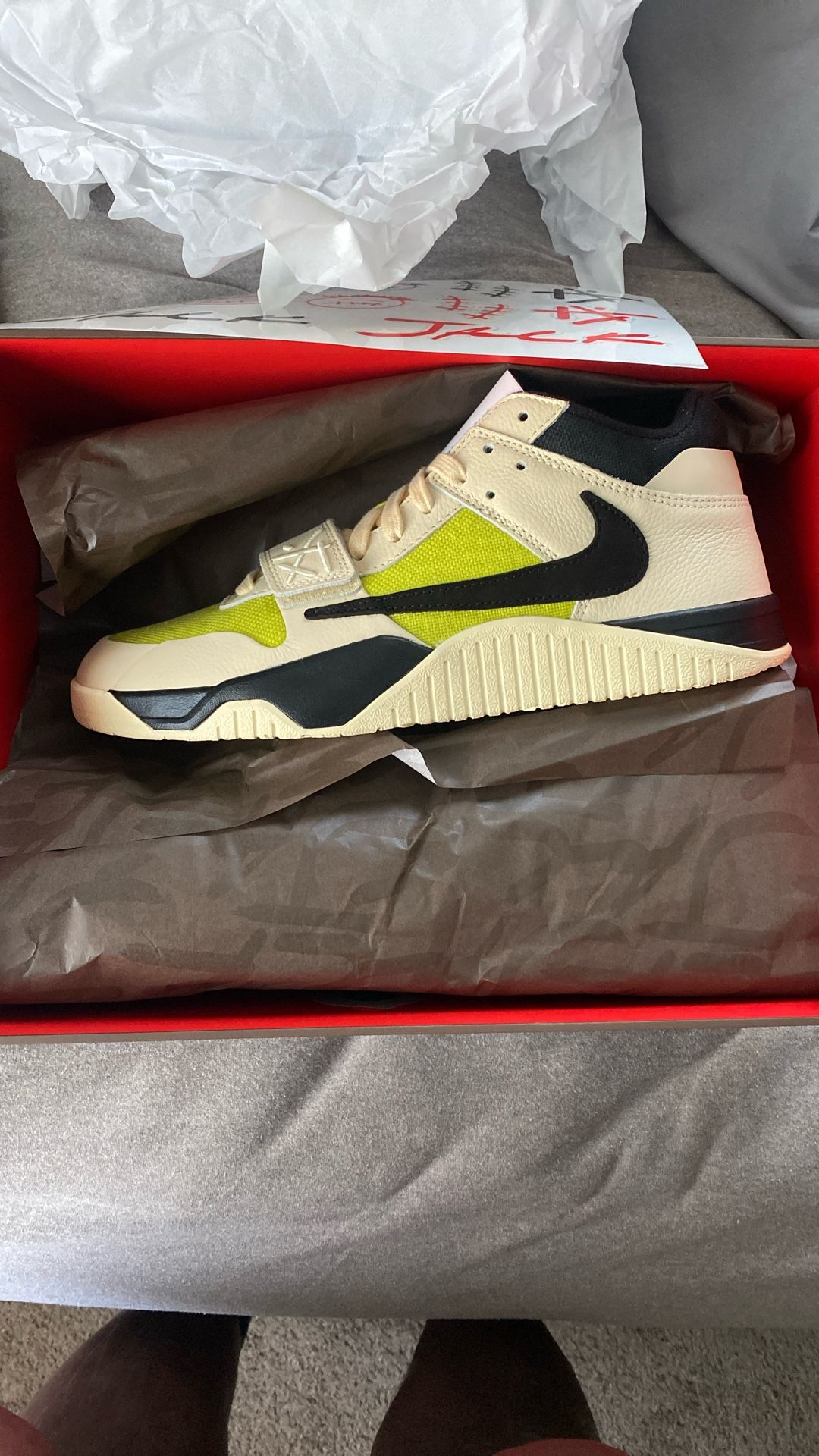 Travis Scott Jumpman Jacks Bright Cactus
